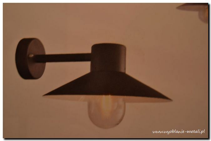 54. Elementy lamp (stal, miedź, aluminium).