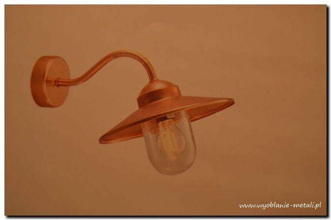 56. Elementy lamp (stal, miedź, aluminium).