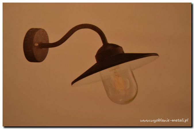 57. Elementy lamp (stal, miedź, aluminium).