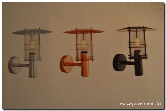 92. Elementy lamp (stal, miedź, aluminium).