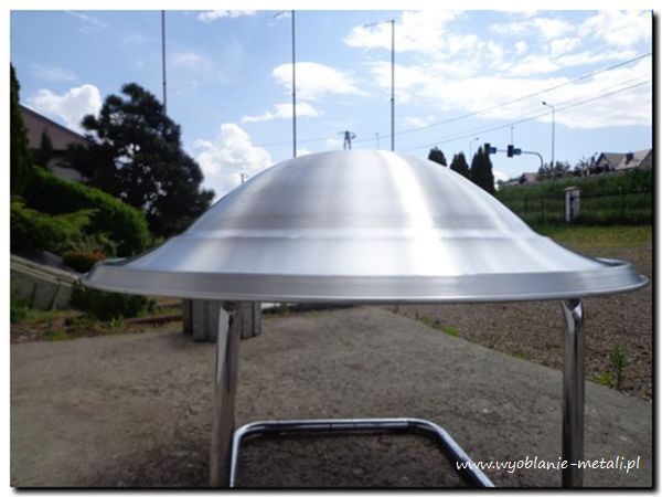 100. Element osłony Φ 800mm (aluminium).